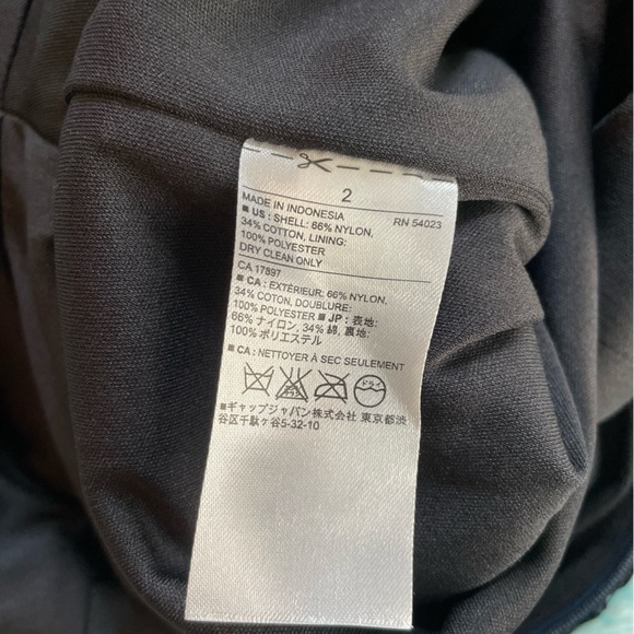 Banana Republic Eyelash Lace Navy and Black Fitted cocktail dress size 2 - Picture 6 of 7